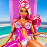 Beach Resort Wrestling Barbie