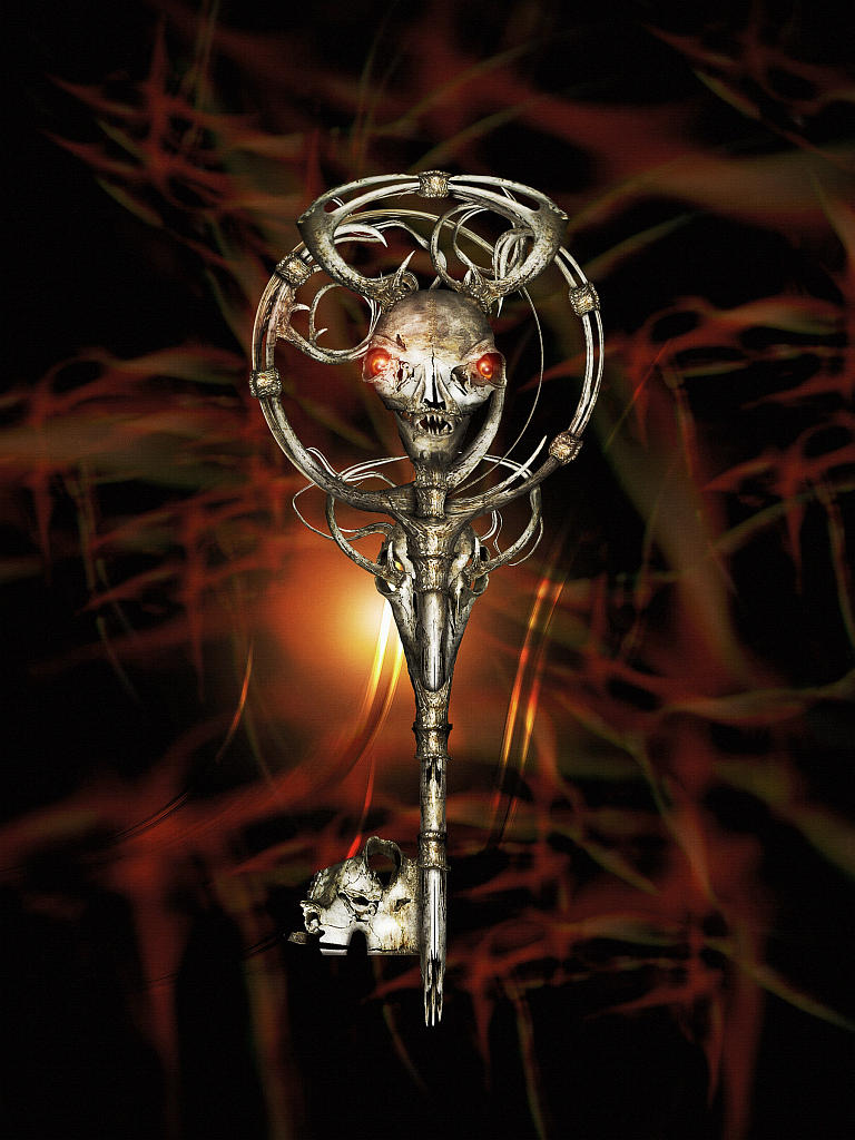 Devil Script Key Devil's Bone Key by basickind on DeviantArt