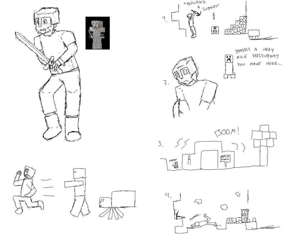 Ingoo Minecraft Ingo Minecraft Doodles 2 by SpaceMalla on DeviantArt