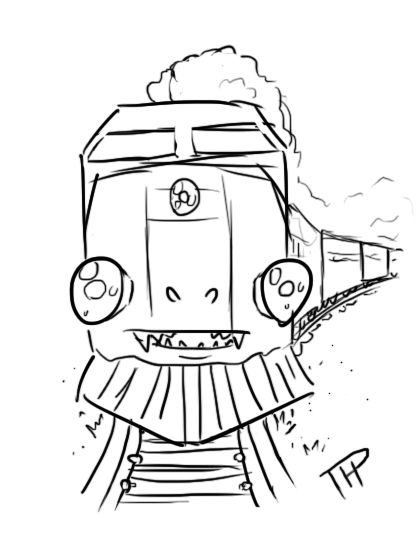 Deviantart Facetrain Trainface by TheFluffParticle on DeviantArt