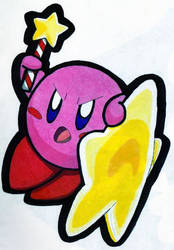 Random Warpstar Kirby