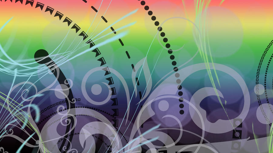 Comp Five Background wallpaper FIVE by RainbowAurora on DeviantArt