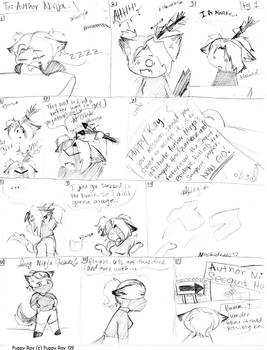 Puppy Ray Comic 1