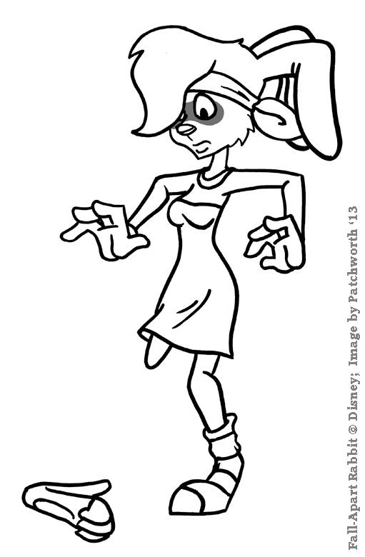 Rule 63: Fall-Apart Rabbit by Pumpkinshire on DeviantArt