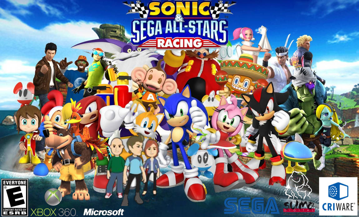 SONIC & SEGA ALL-STARS RACING - O JOGO DE XBOX 360, PS3, PC E Wii (PT-BR) 