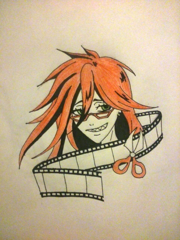 Grell Sutcliffe Tattoo Idea WIP