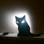 Black Cat lamp