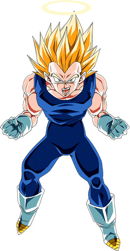 Vegeta ssj 2 render by DragonmarcZ33 on DeviantArt