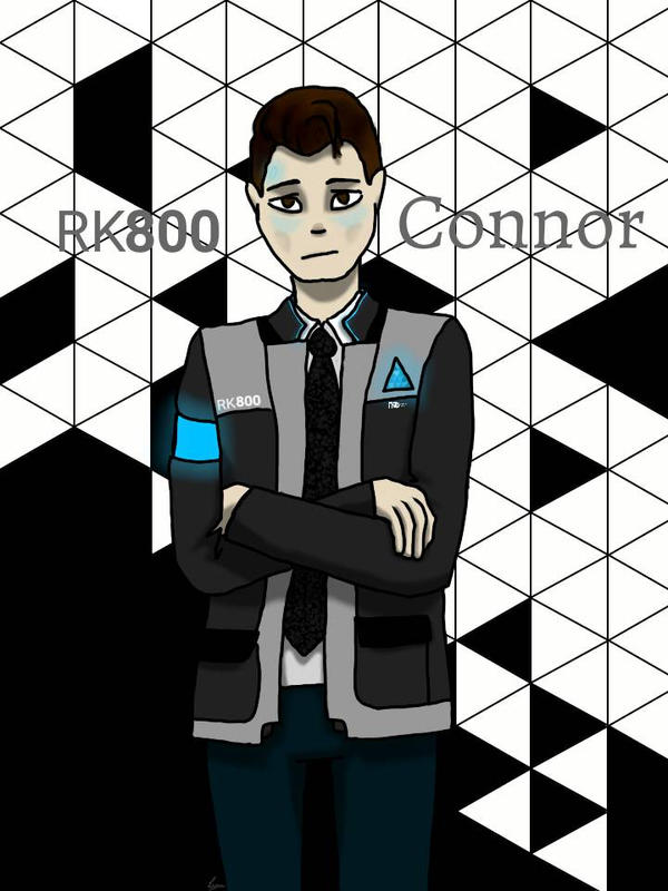 Connor RK800 by lunaigle on DeviantArt