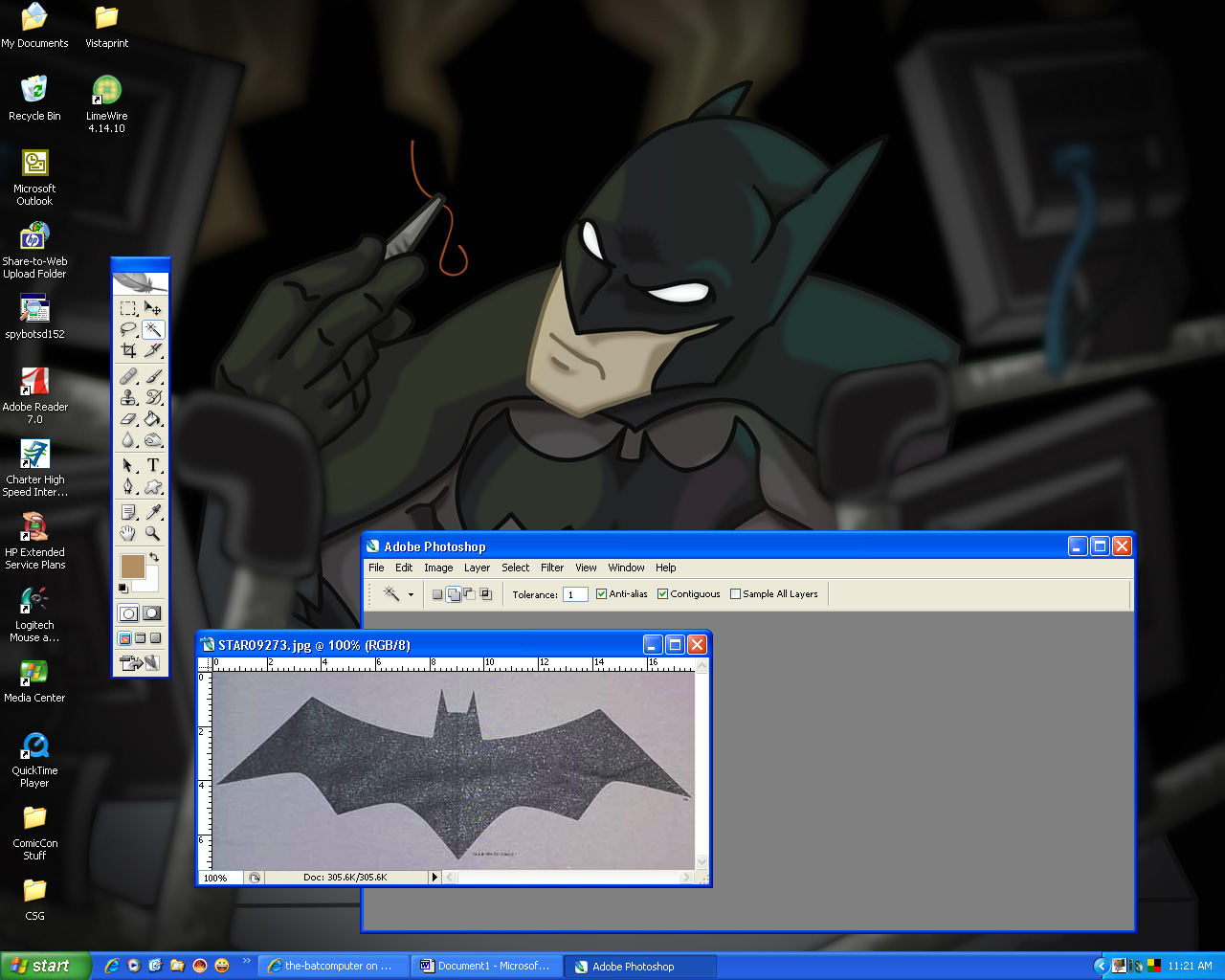 the-batcomputer's desktop