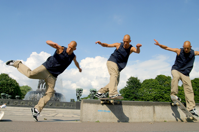 Schizo Skateboarder II