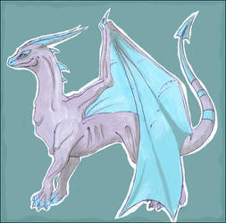 Rainbow Dragon - BLUE