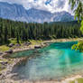 A magic Lake - Lago di Carezza, Dolomites, Italy