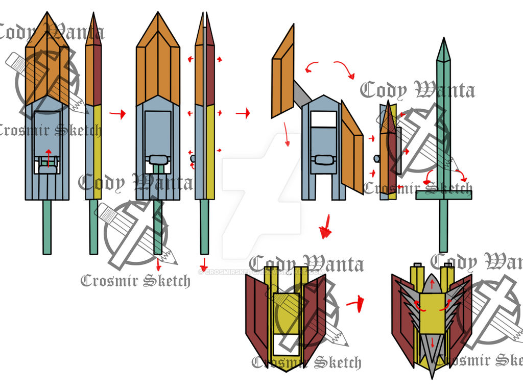 RWBY Fan Weapon (Honor Guard)walkthough