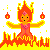 Flame Princess - free animated avatar