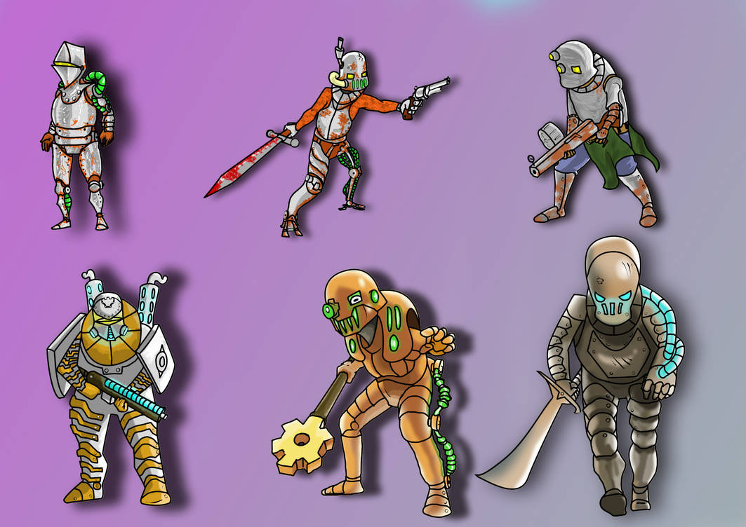 Rusted Warriors by NexiTheFrog on DeviantArt