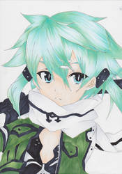 Sinon from GGO