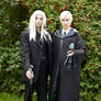 Lucius Malfoy and Draco Malfoy