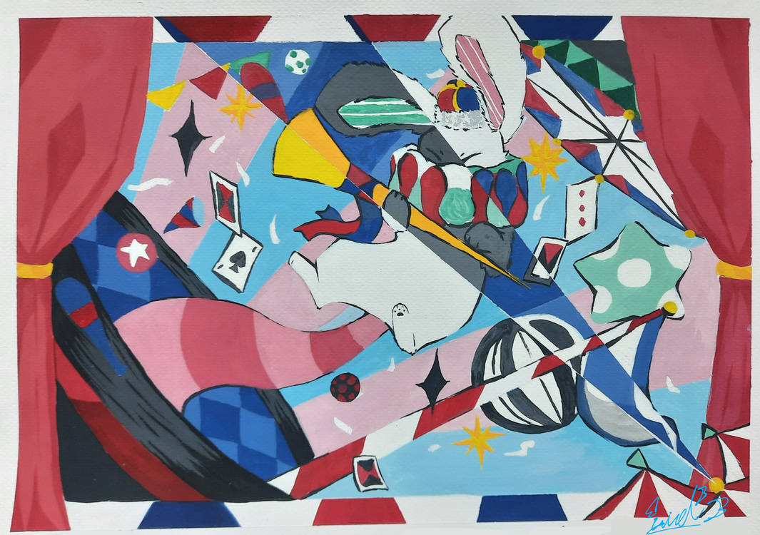 rabbit circus by wearywintail on DeviantArt