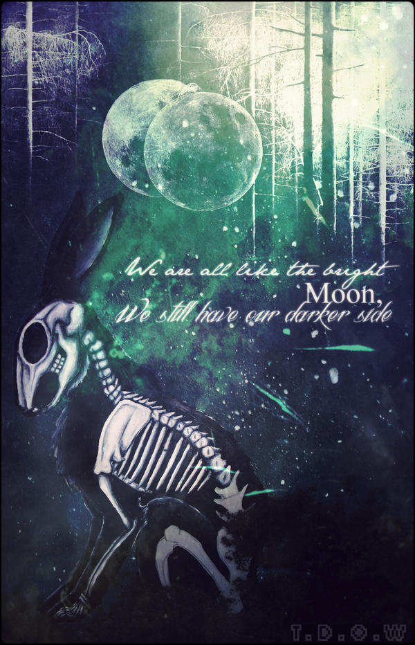 Rabbit+Moon by A-McQ on DeviantArt
