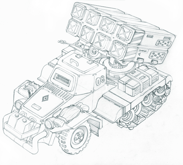 Scout artillery by kordal