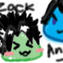 Angeal and Zack as porings