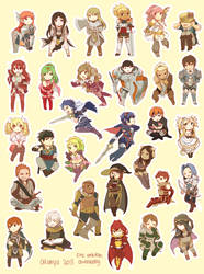 Fire Emblem: Awakening Stickers