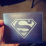 Superman leather wallet