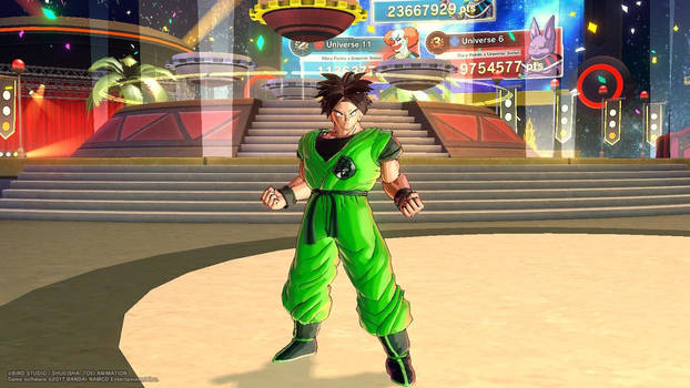 Ruttsu currently wears Customed Turtle Hermit Gi