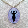 Lavender Goddess Pendant