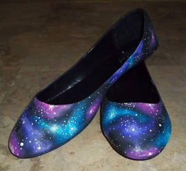 So Sorry I'm Even More Flawless Galaxy Shoes