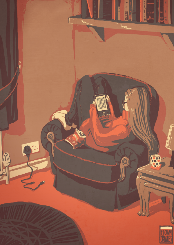 The Bookworm by FionaCreates