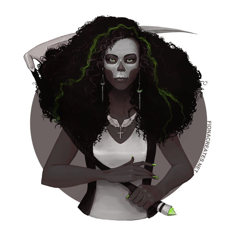 The Glam Reaper by FionaCreates