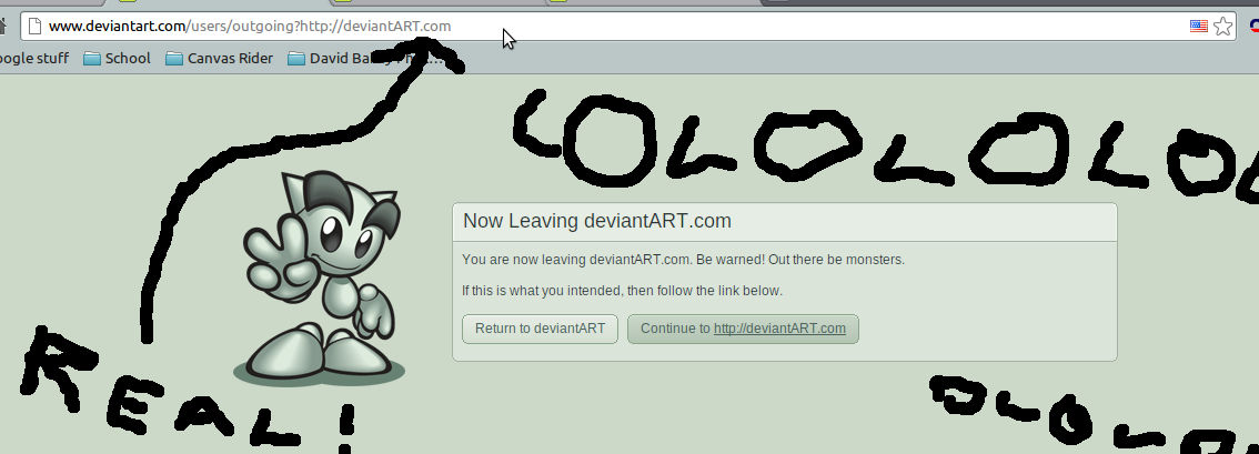 deviantART fail by DevilishDB on DeviantArt