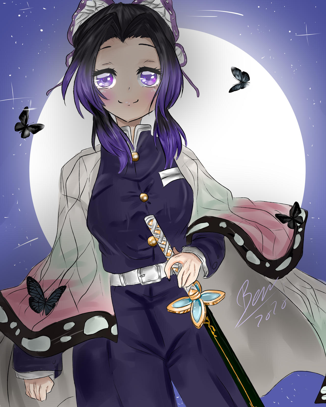 Shinobu Kocho Demon Slayer Fanart By Penguinbpp On Deviantart Shinobu Kocho Demon Slayer Fanart By Penguinbpp On Deviantart