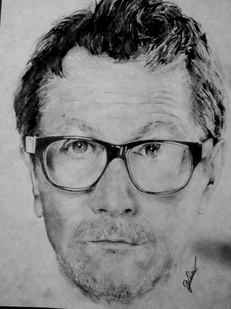 Gary Oldman's portrait