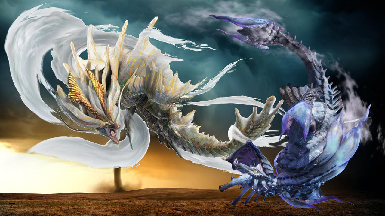 MH Turf War: Amatsui VS Wind Serpent Ibushi