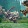 MH Turf War: Yian Garuga VS Espinas