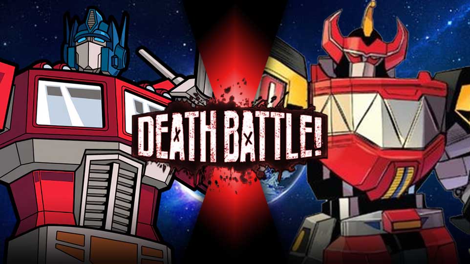DEATH BATTLE: Optimus Prime VS Dino Megazord