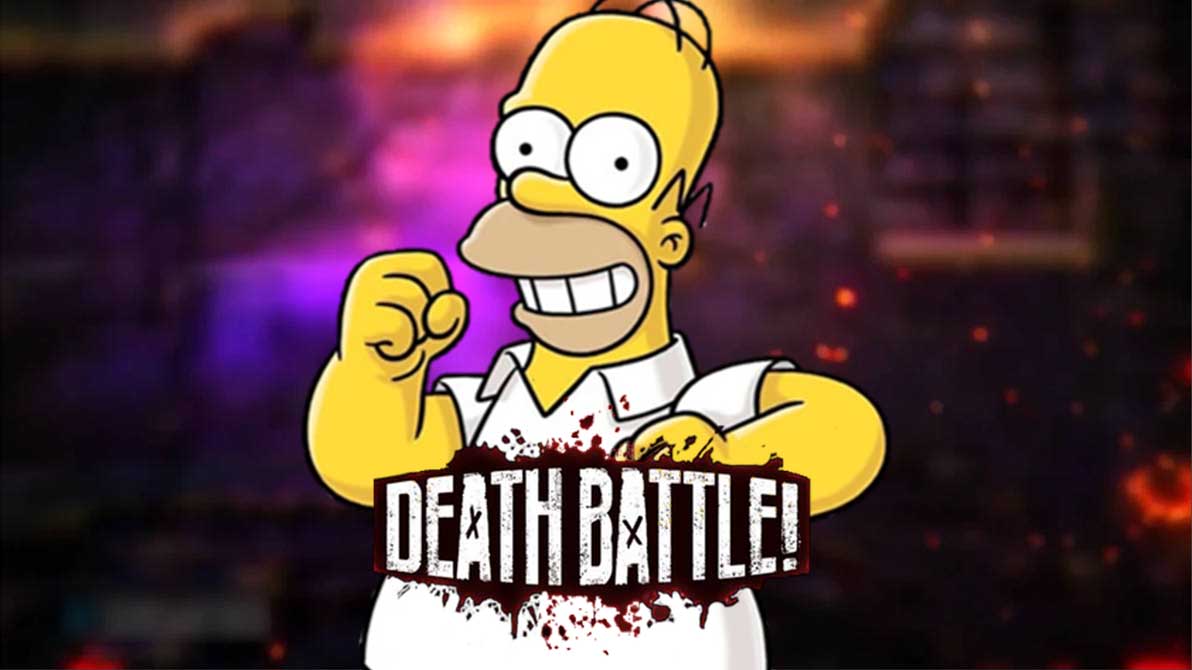 Homer Simpson D'ohs a DEATH BATTLE