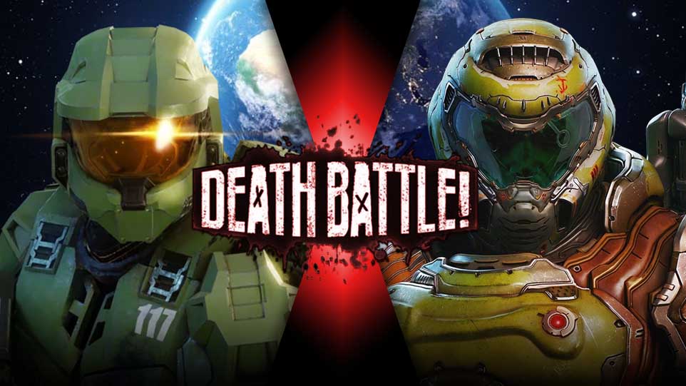 DEATH BATTLE: Master Chief VS Doom Slayer V2