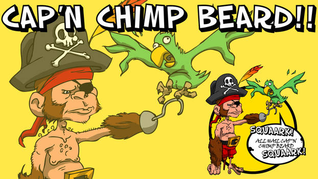 Cap'n Chimp Beard PS3