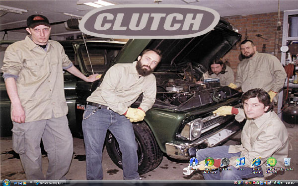 My Current Desktop Ft. Clutch