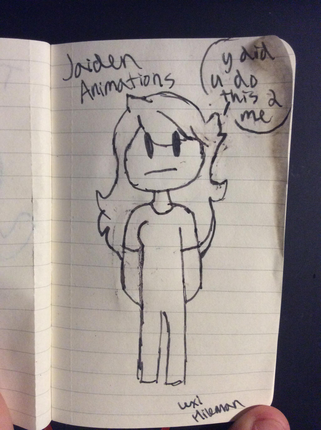Jayden Animation Hand Guide my attempt at drawing Jaiden Animations by TwentyOneGorillaz110 on ...