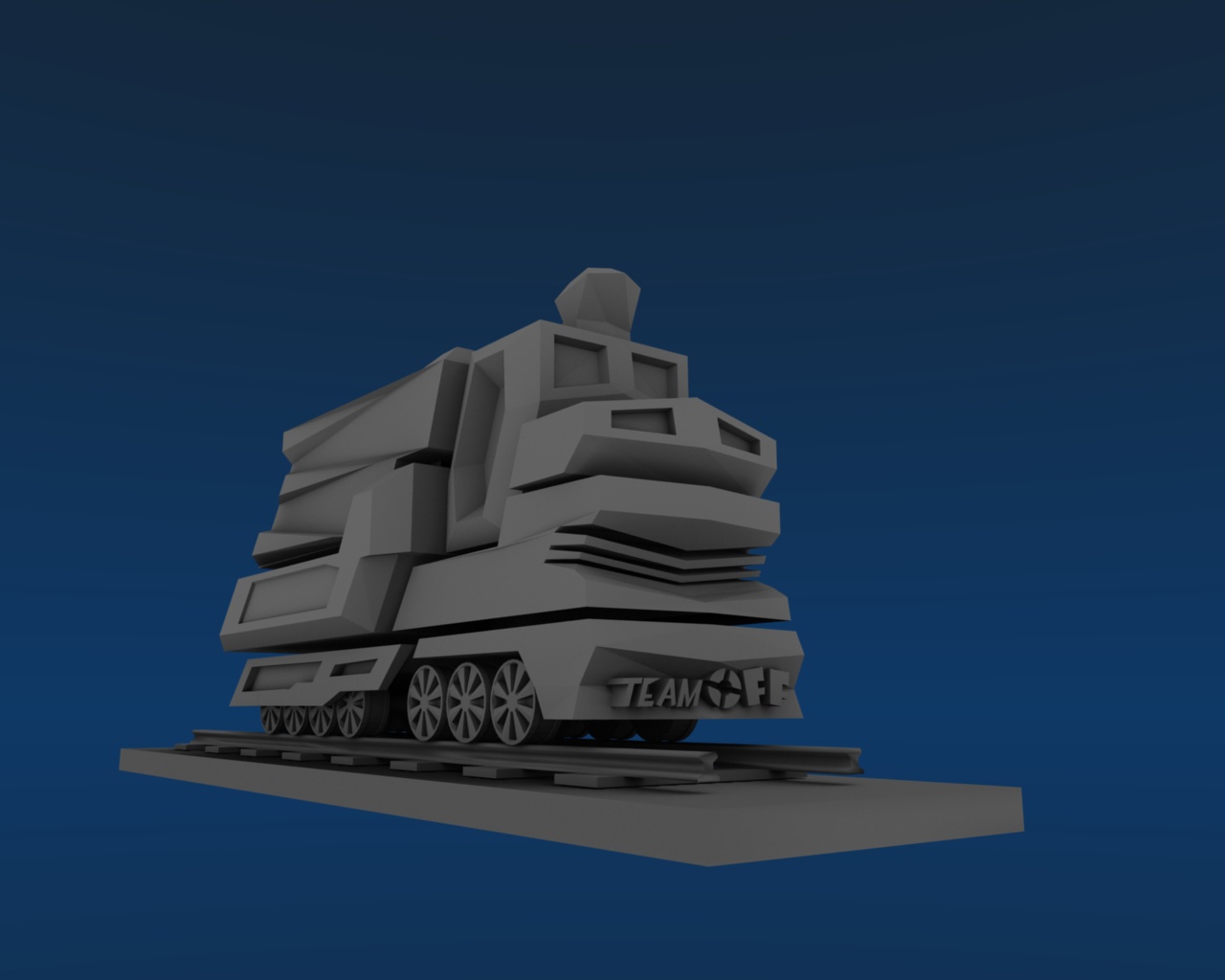 Train Domination 3D WIP