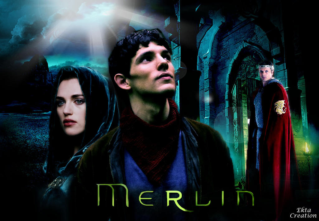merlin, arthur and morgana by ektapinki on DeviantArt