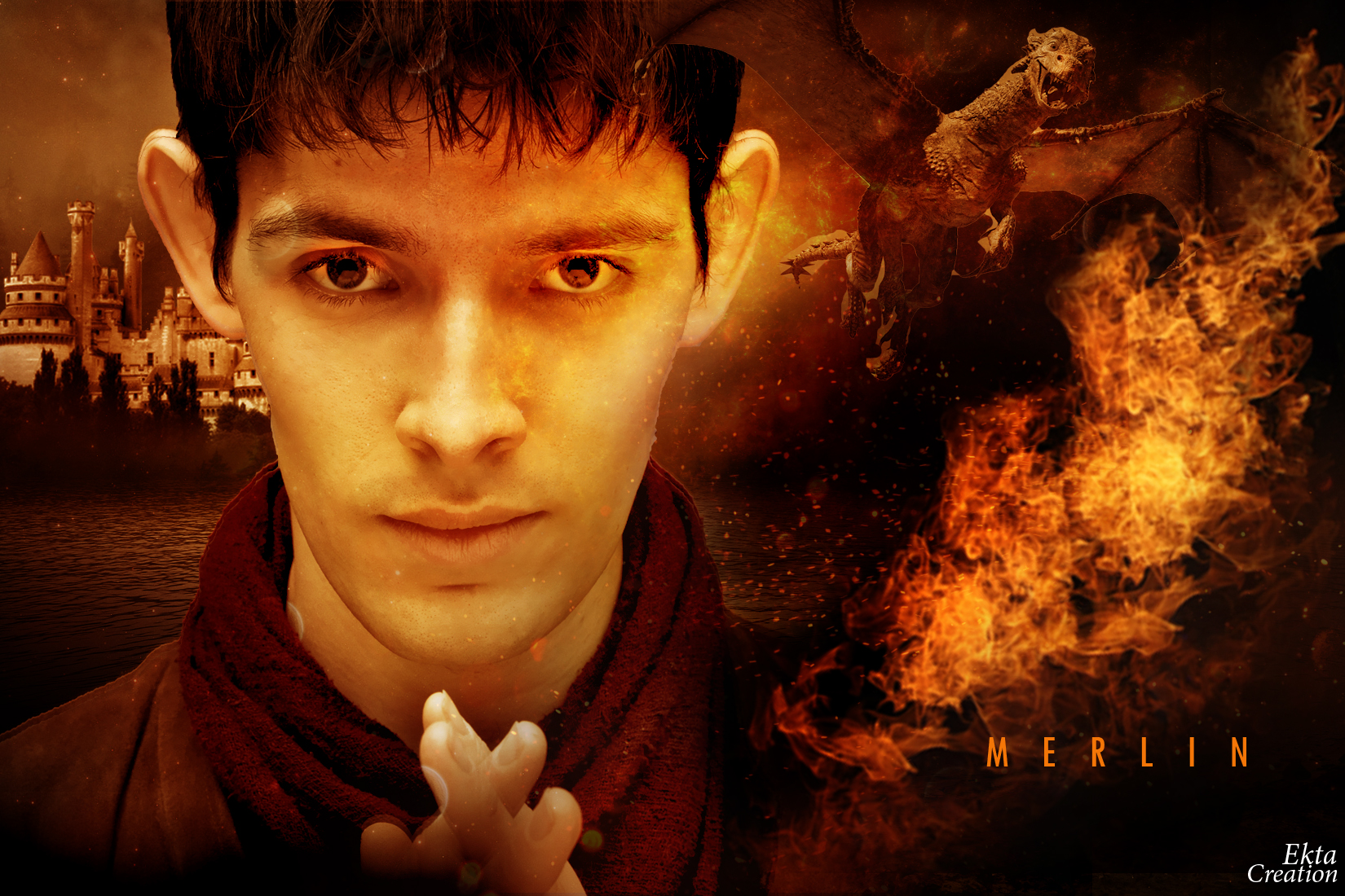 merlin artwork by ektapinki on DeviantArt