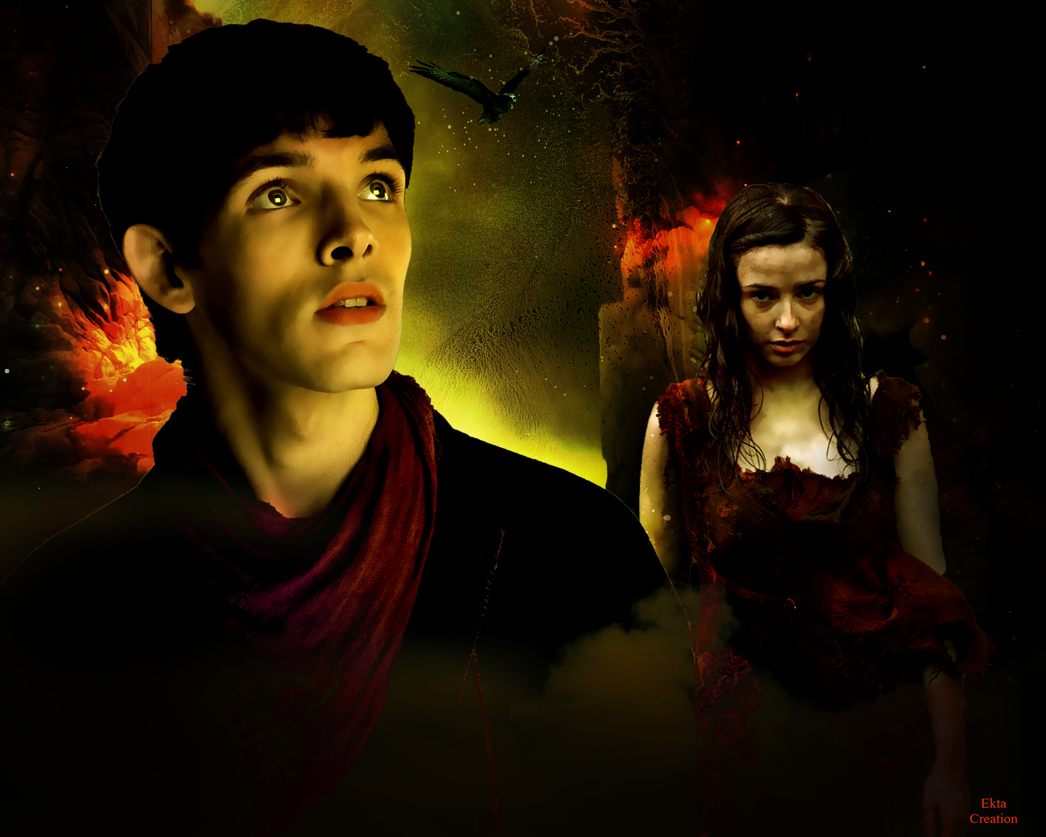 Merlin and Freya