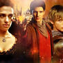 Merlin, Arthur and Morgana fan art