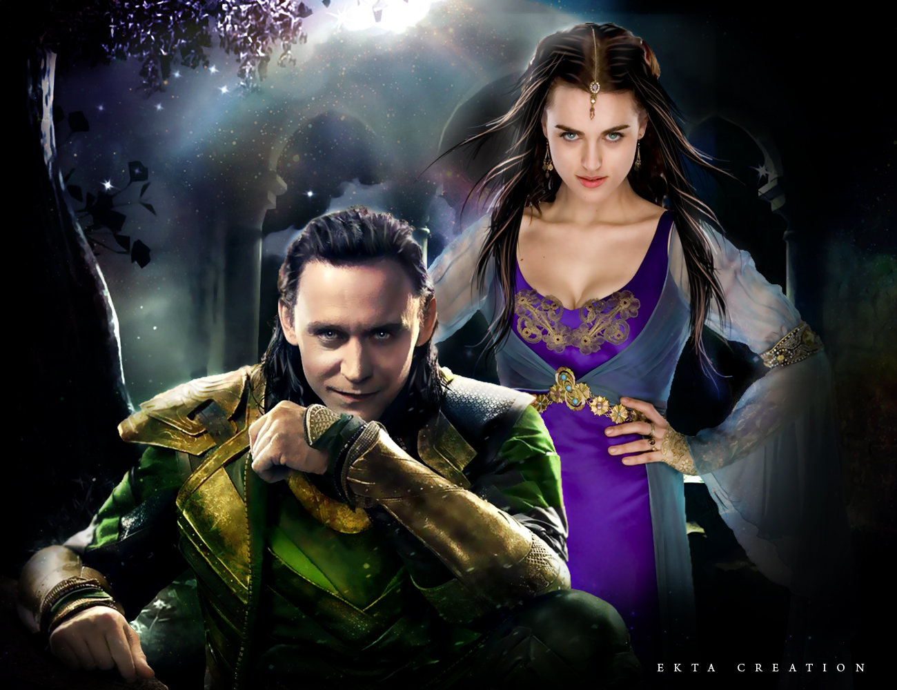 Multifandom (loki and morgana)